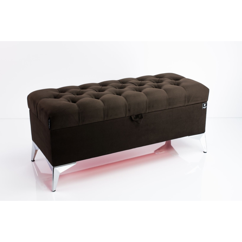 Tufted Storage Bench